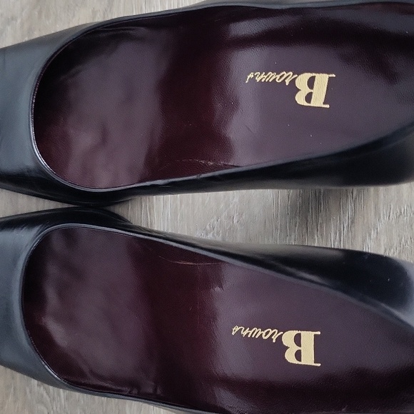 Browns Black Leather Heels - Picture 11 of 15